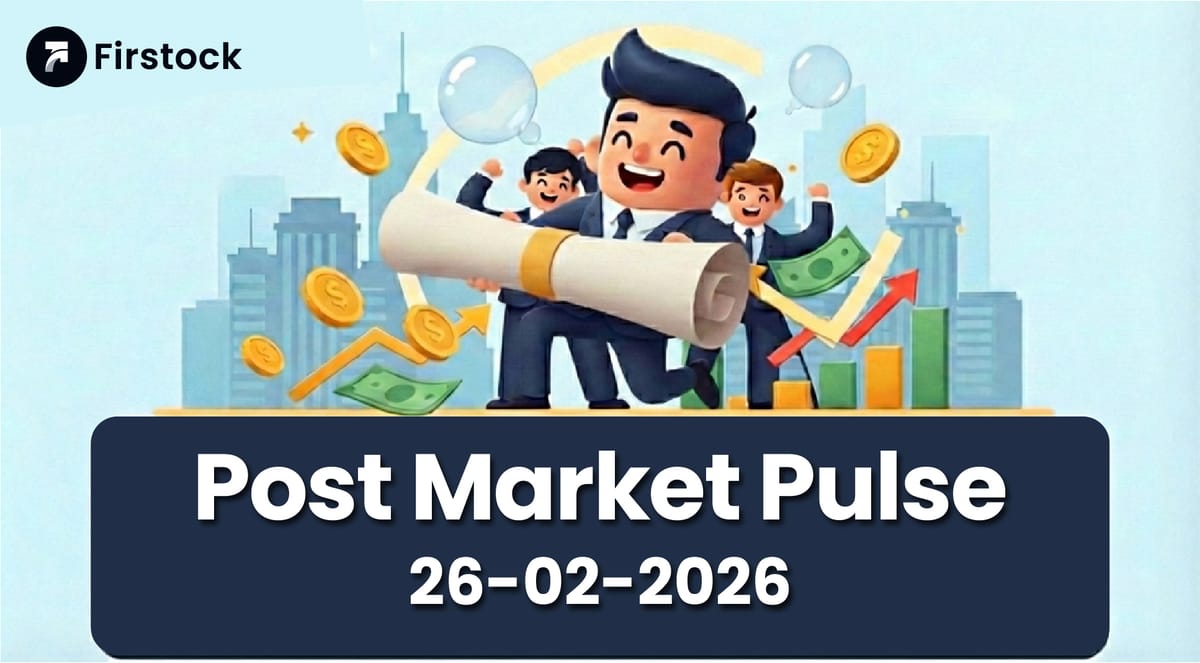 Indian Stock Market Today: Nifty Closing, Post Stock Market Review 26-2-2026